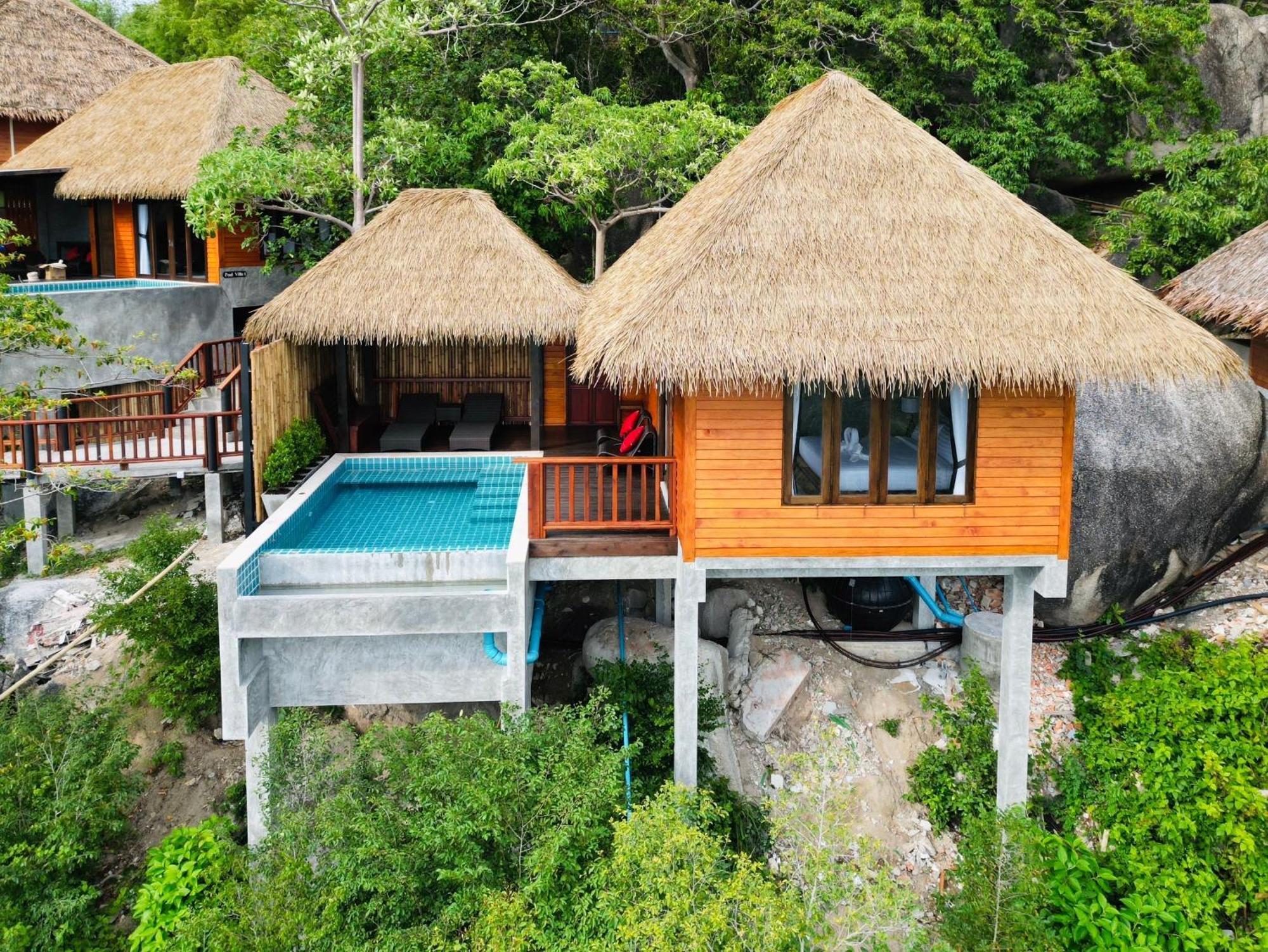 Koh Tao Relax Freedom Beach Resort Bagian luar foto